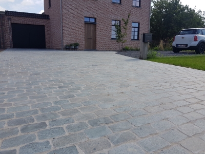 Gezaagde langwerpige porfier