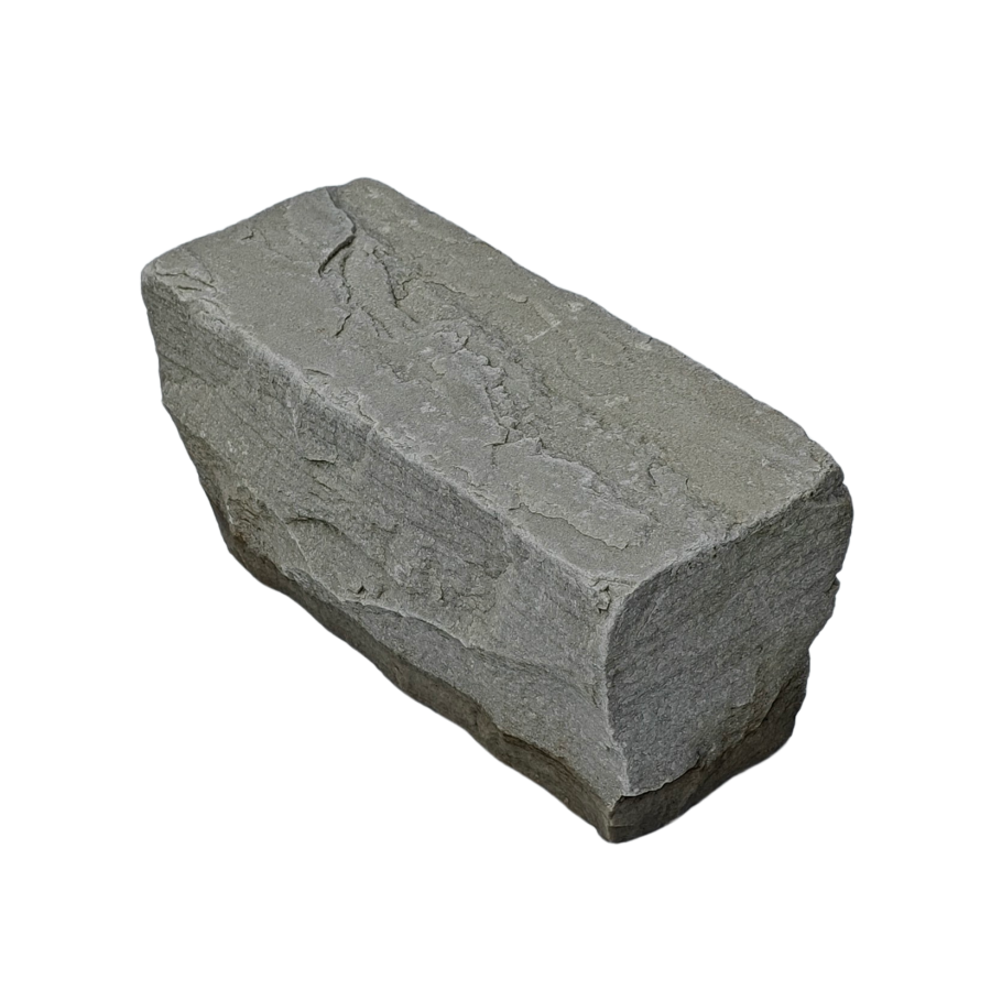 Indische platines grijs langwerpig 23x9x12 cm